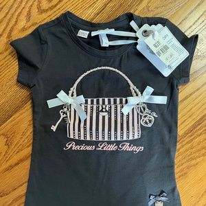Le Chic Girls Precious Little Things Tee 2-3Y